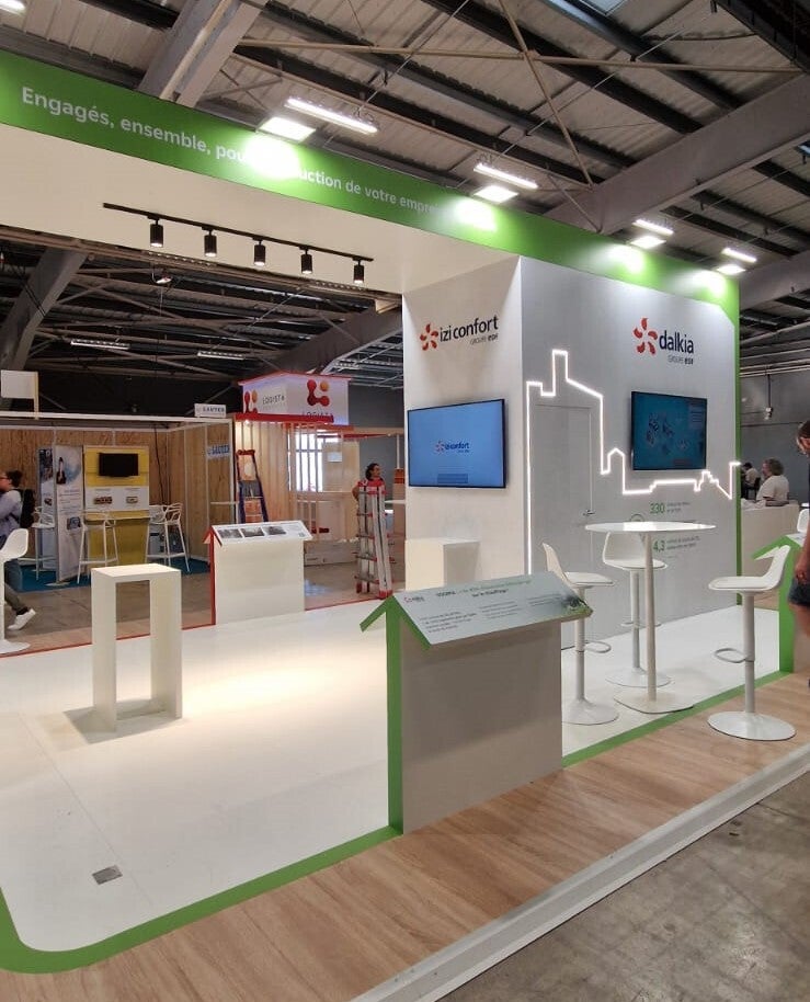 STAND FOURNISSEUR D'ERNEGIE - CONGRES HLM-USH MAUGUIO