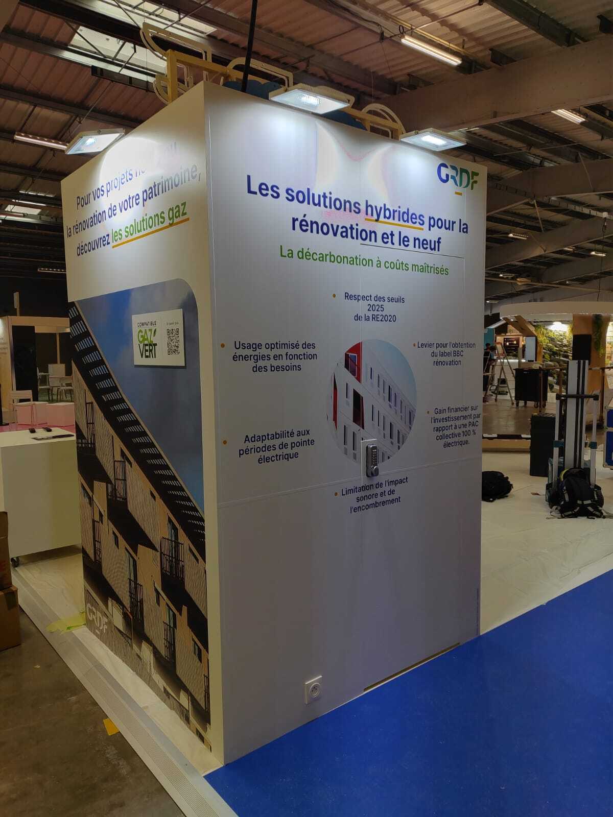 STAND FOURNISSEUR D'ERNEGIE - CONGRES HLM-USH MAUGUIO