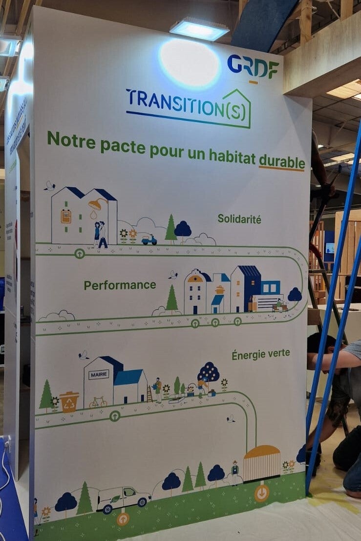 STAND FOURNISSEUR D'ERNEGIE - CONGRES HLM-USH MAUGUIO