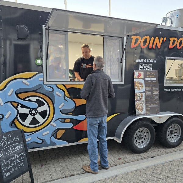 Doin' Donuts Food Truck Wrap