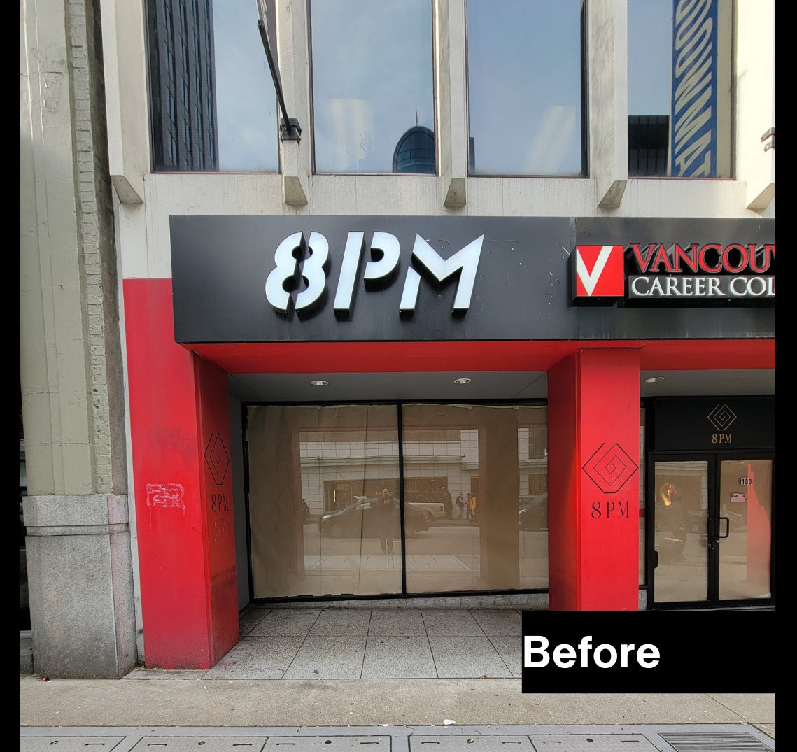 3D Illuminated Channel Letters for Campus Support/VCAD in Vancouver, BC