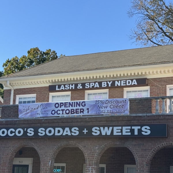 Signarama Tysons Corner Completes Custom Signage for Neda Lash and Spa’s Grand Opening in Vienna, VA