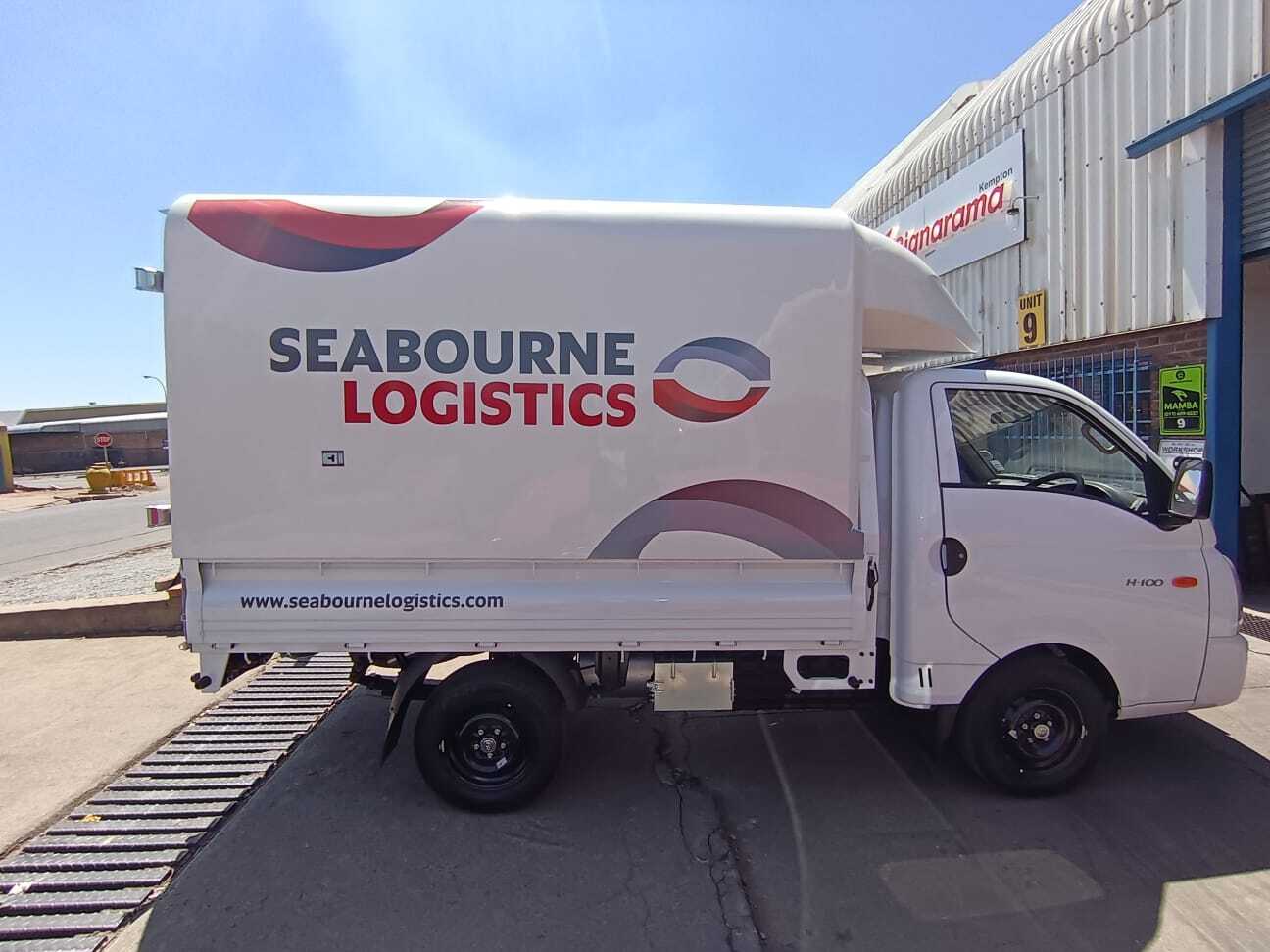 New vehicle branding for Seabourne Logistics