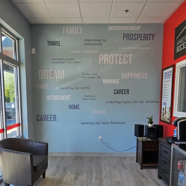Use your walls for telling a story with Murals and Wall Graphics
