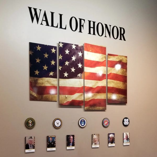 Custom Wall Display
