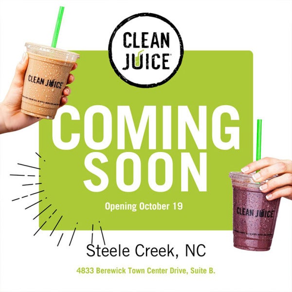 Get Juiced: Clean Juice Steele Creek Reopens with Passion and Purpose