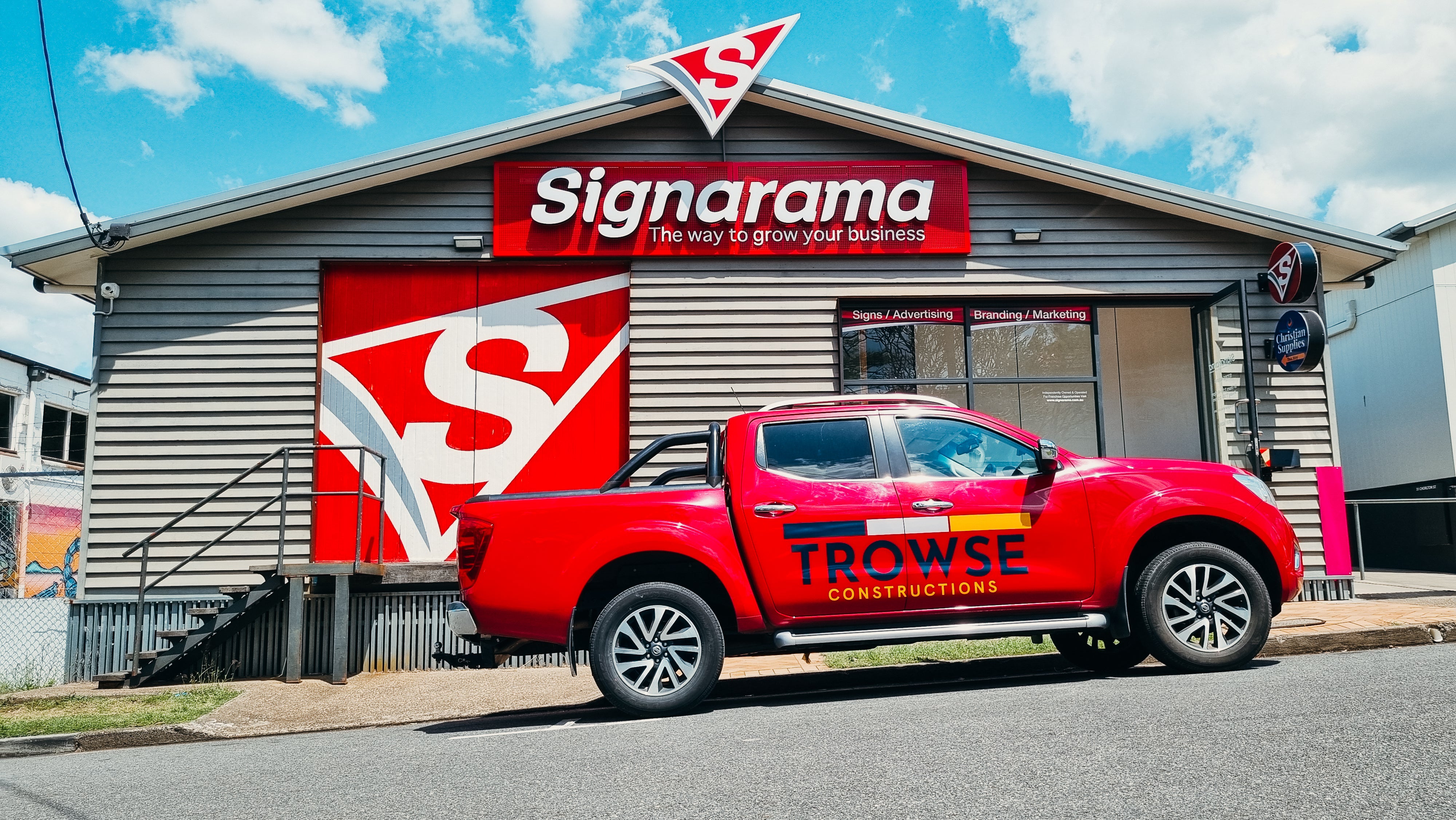 Brisbane Vehicle Decals for Trowse Constructions