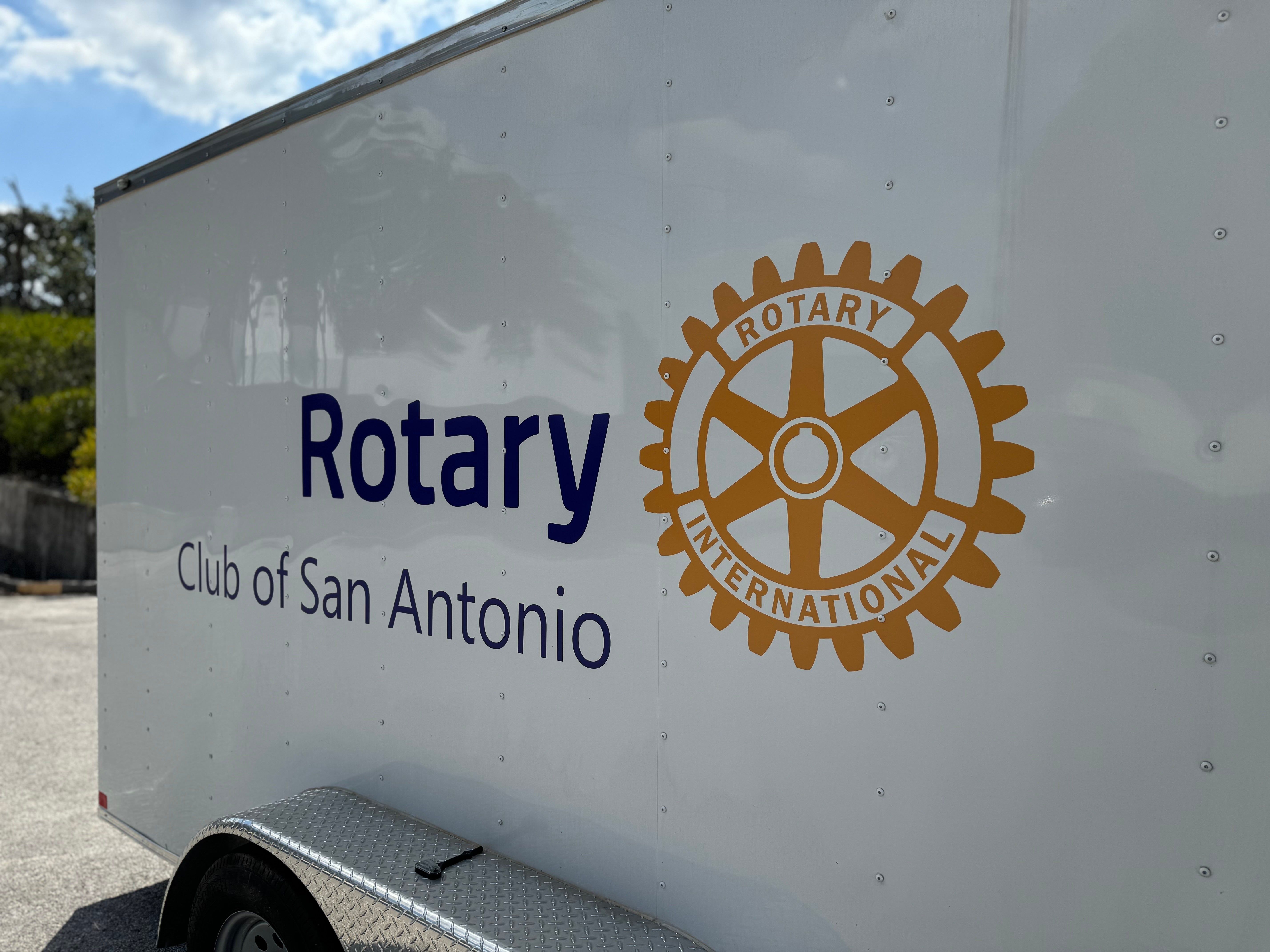 Rotary Club of San Antonio Trailer Graphics