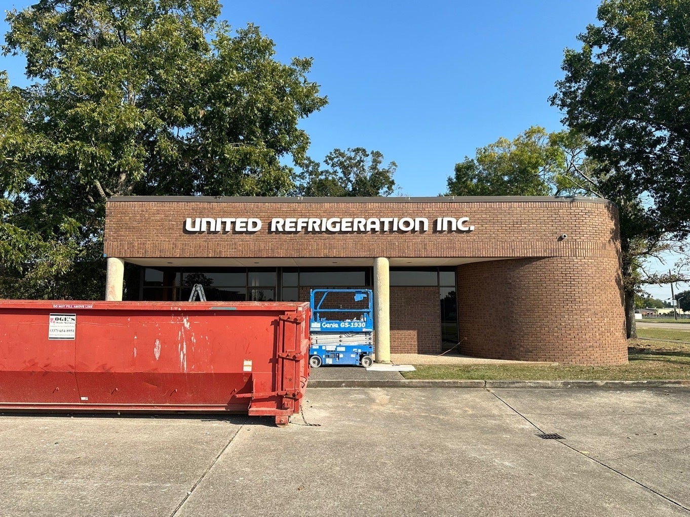 Building Sign at Lafayette, LA