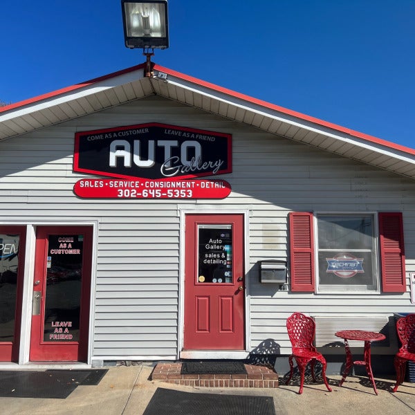 Auto Gallery in Lewes New Signage