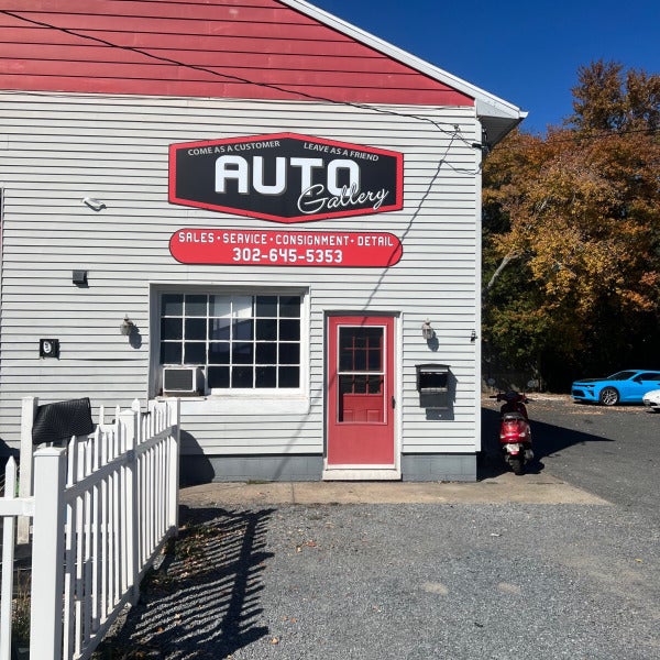 Auto Gallery in Lewes New Signage