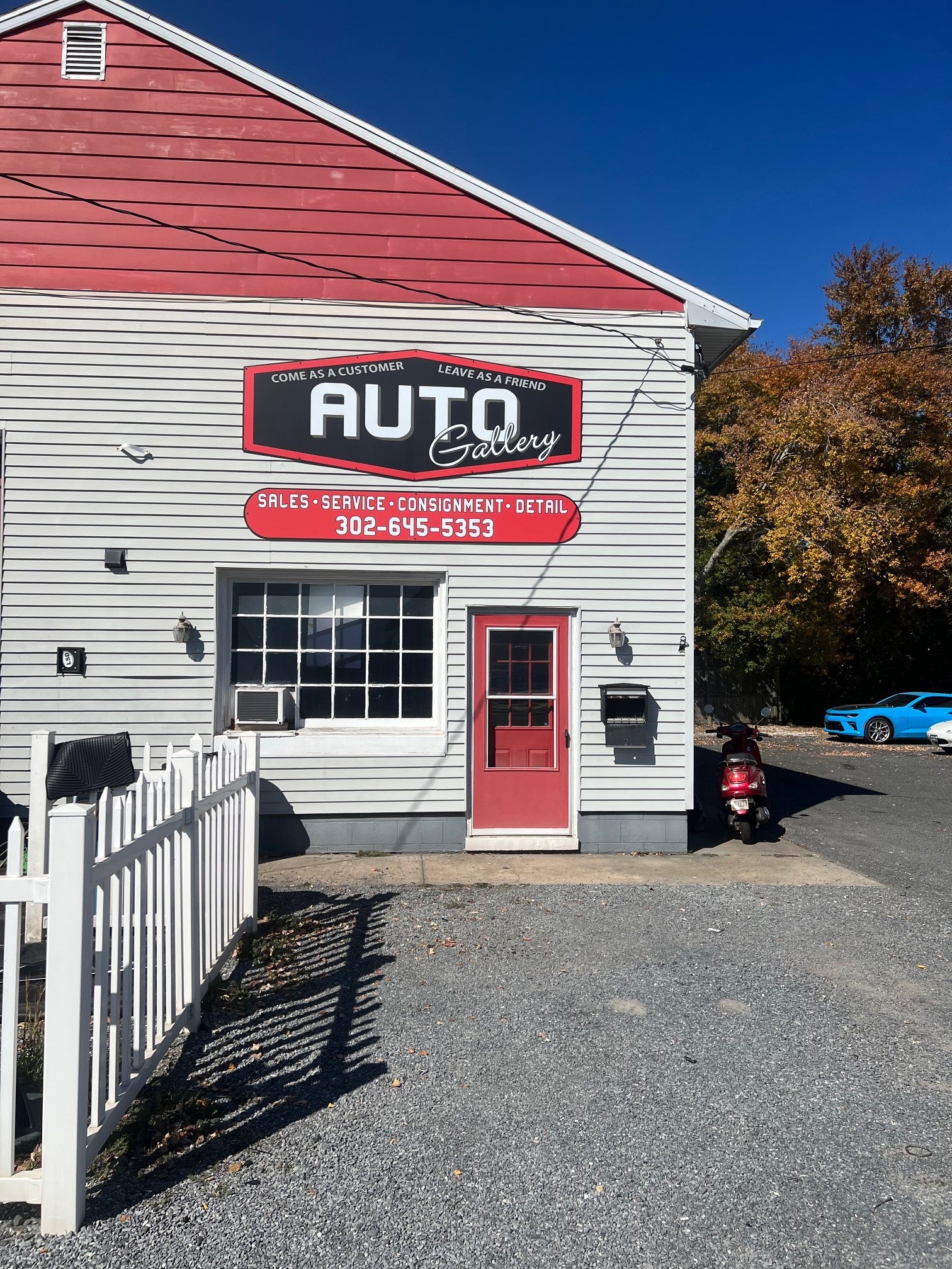 Auto Gallery in Lewes New Signage