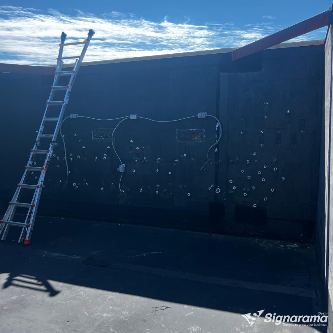 Transformative LED Channel Lettering Install at Columbia Sportswear