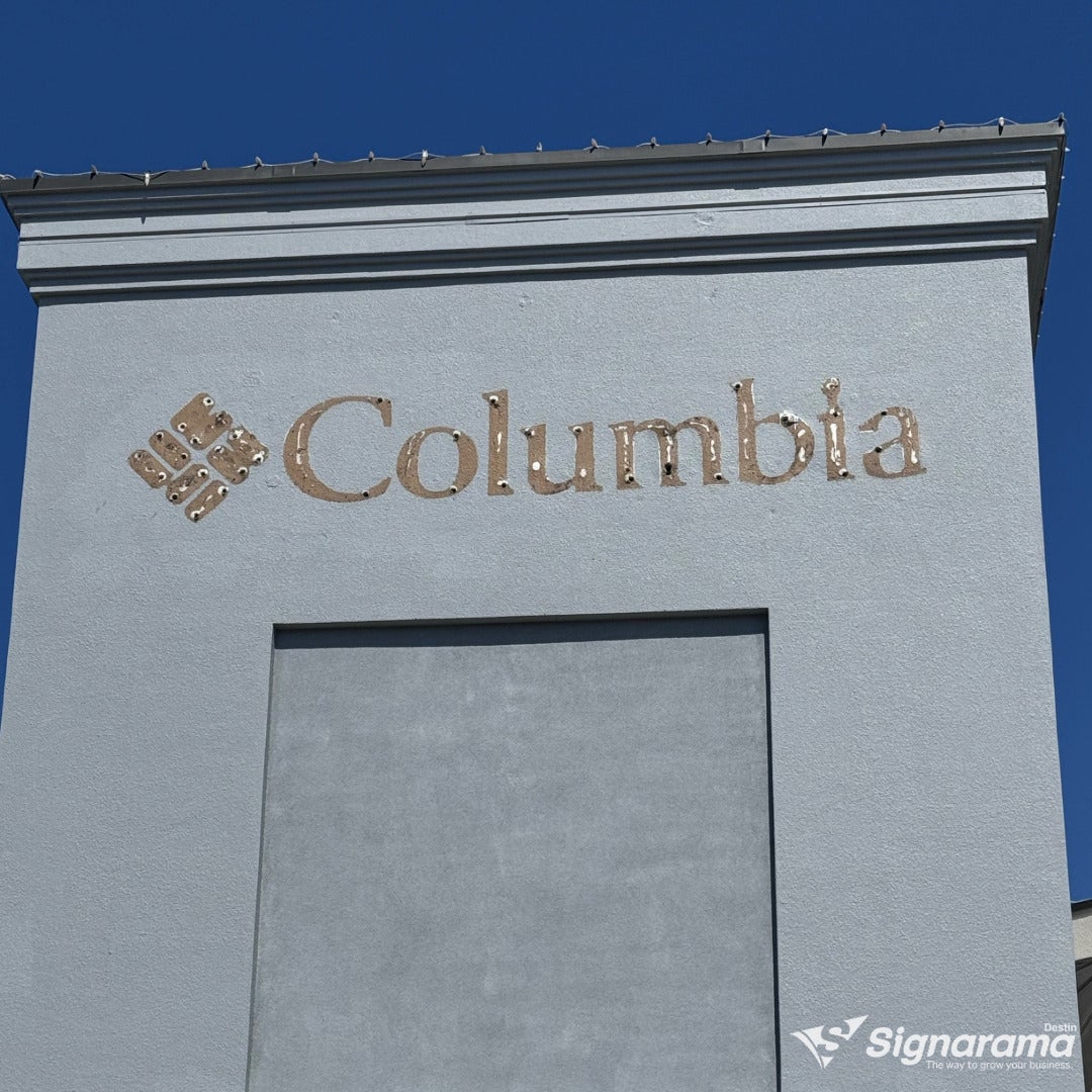 Transformative LED Channel Lettering Install at Columbia Sportswear