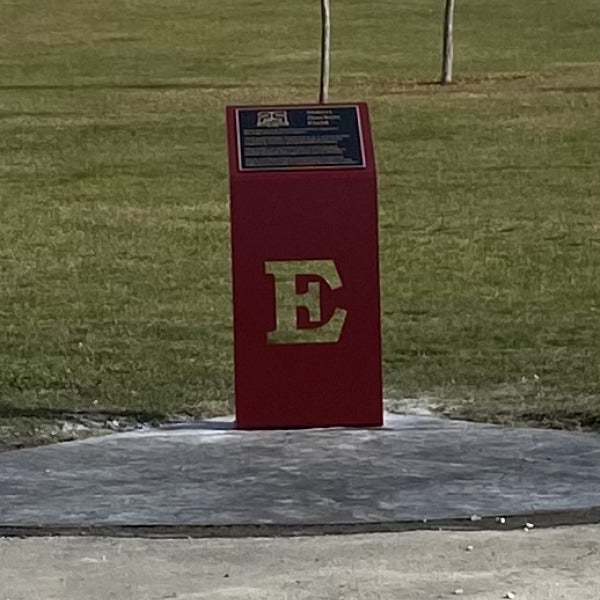 Metal Podium Sign