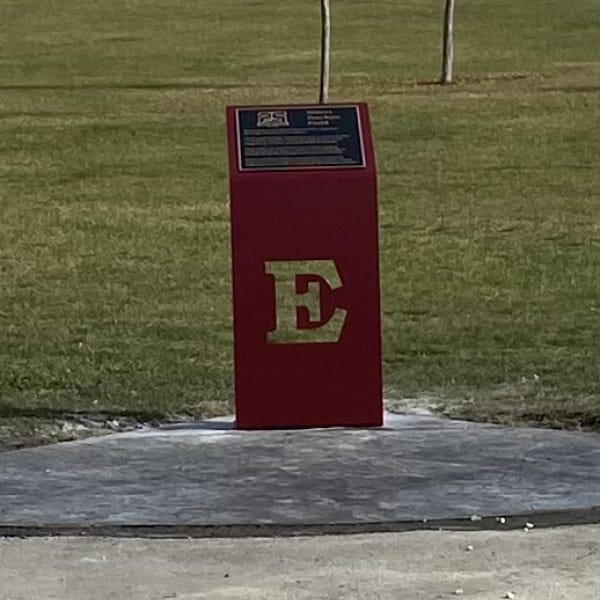 Metal Podium Sign