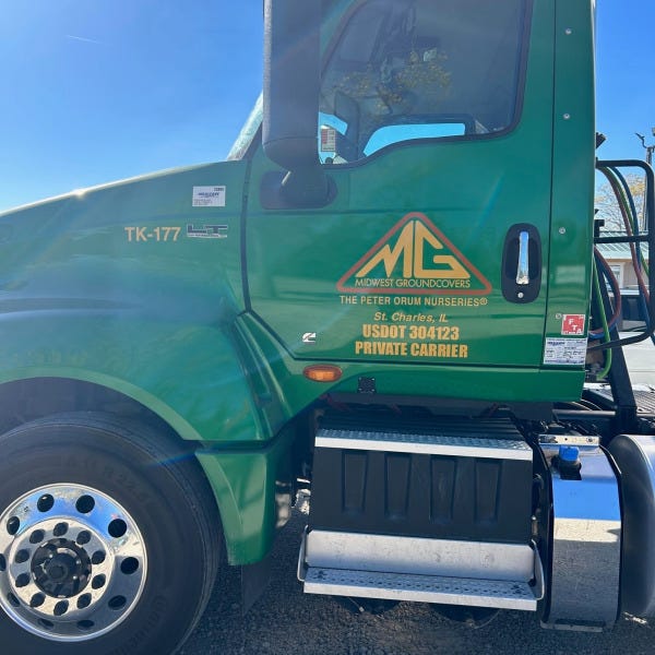 Midwest Groundcovers Truck TK 177 Driver side
