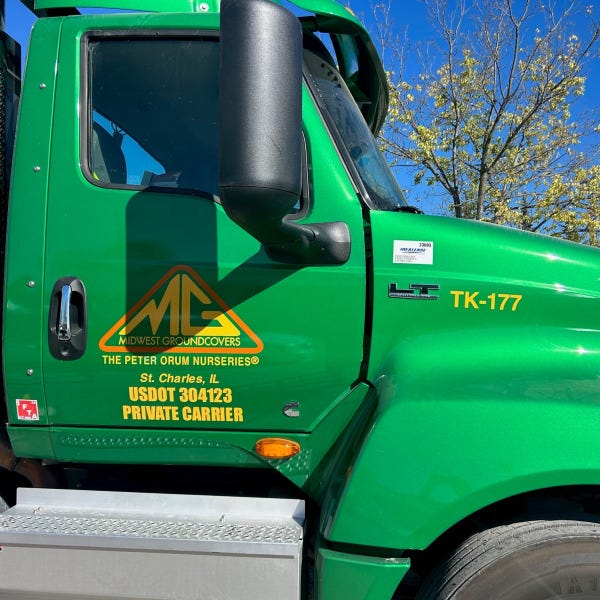 Midwest Groundcovers Truck TK 177 Passenger side