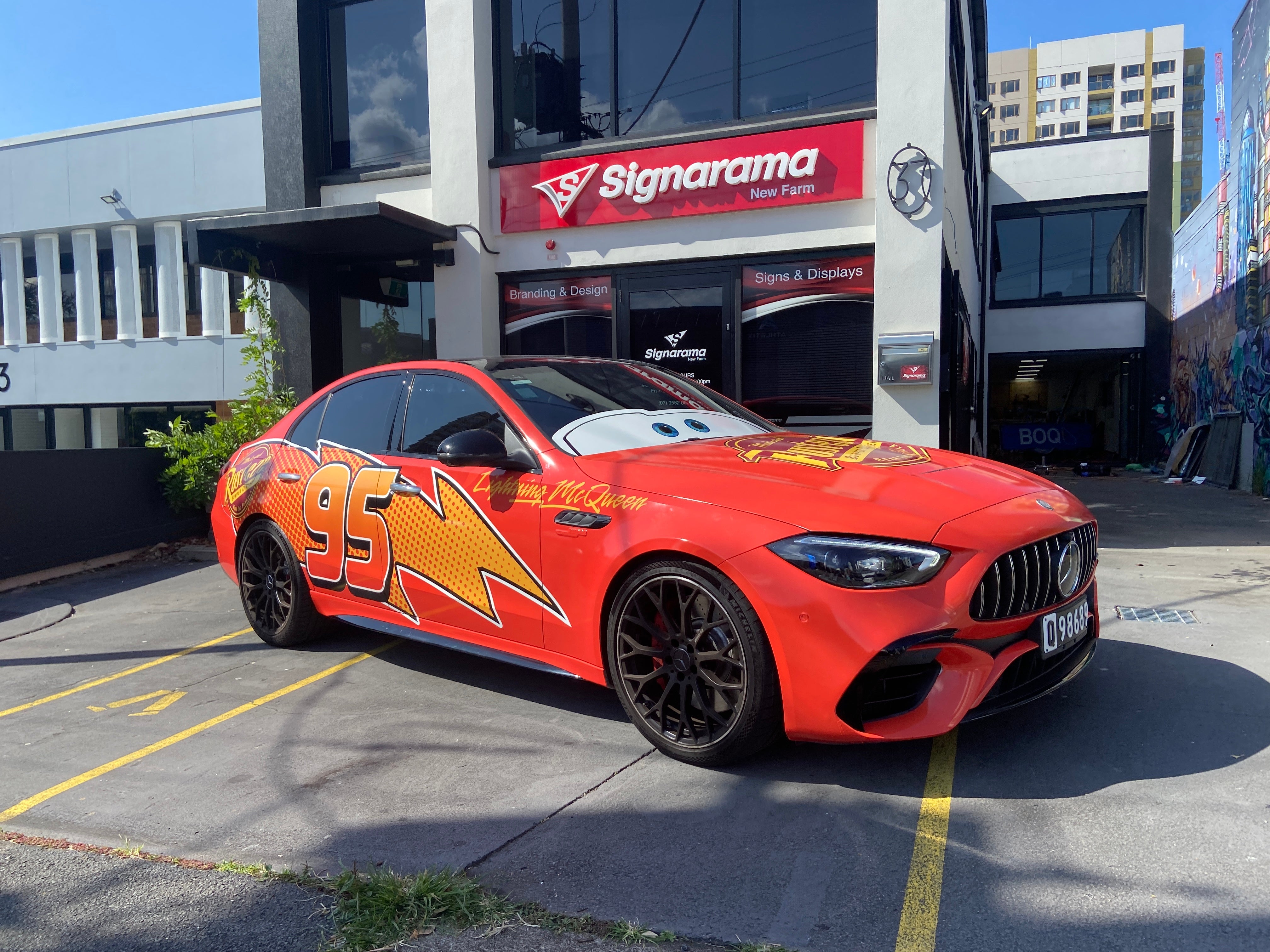 Lightning McQueen Ka-Chow!