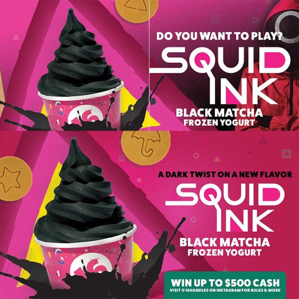 16 Handles Unleashes Dark Magic with Limited-Time Squid Ink Black Matcha Flavor and Instagram Challenges 16 Handles Unleashes Dark Magic with Limited-Time Squid Ink Black Matcha Flavor and Instagram Challenges
