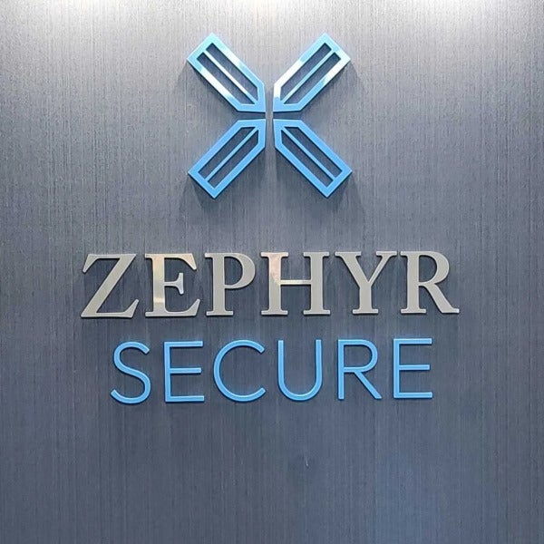 Zephyr Secure Channel Letters Sign