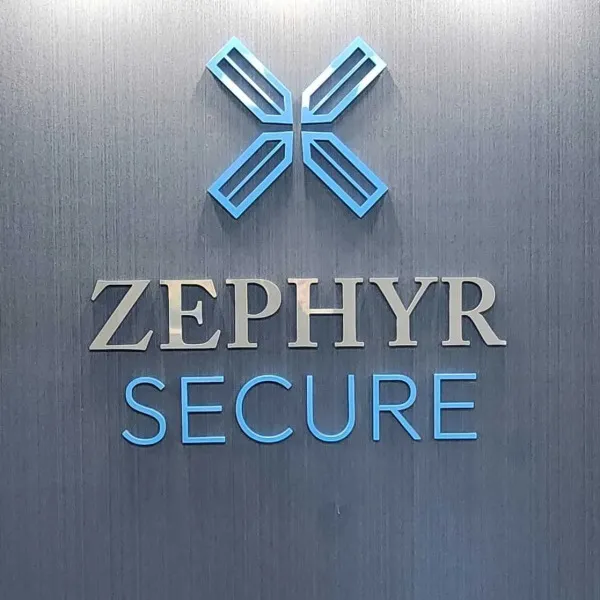 Zephyr Secure Channel Letters Sign