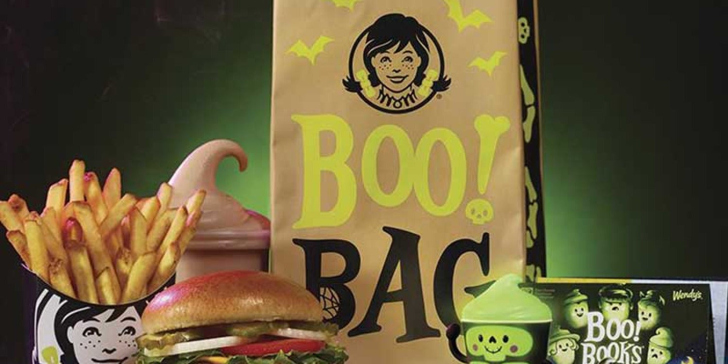 Sink Your Fangs Into Wendy's Spooky New "Boo! Bag" Meal and Hauntingly Good Boo! Books this Halloween Sink Your Fangs Into Wendy's Spooky New "Boo! Bag" Meal and Hauntingly Good Boo! Books this Halloween