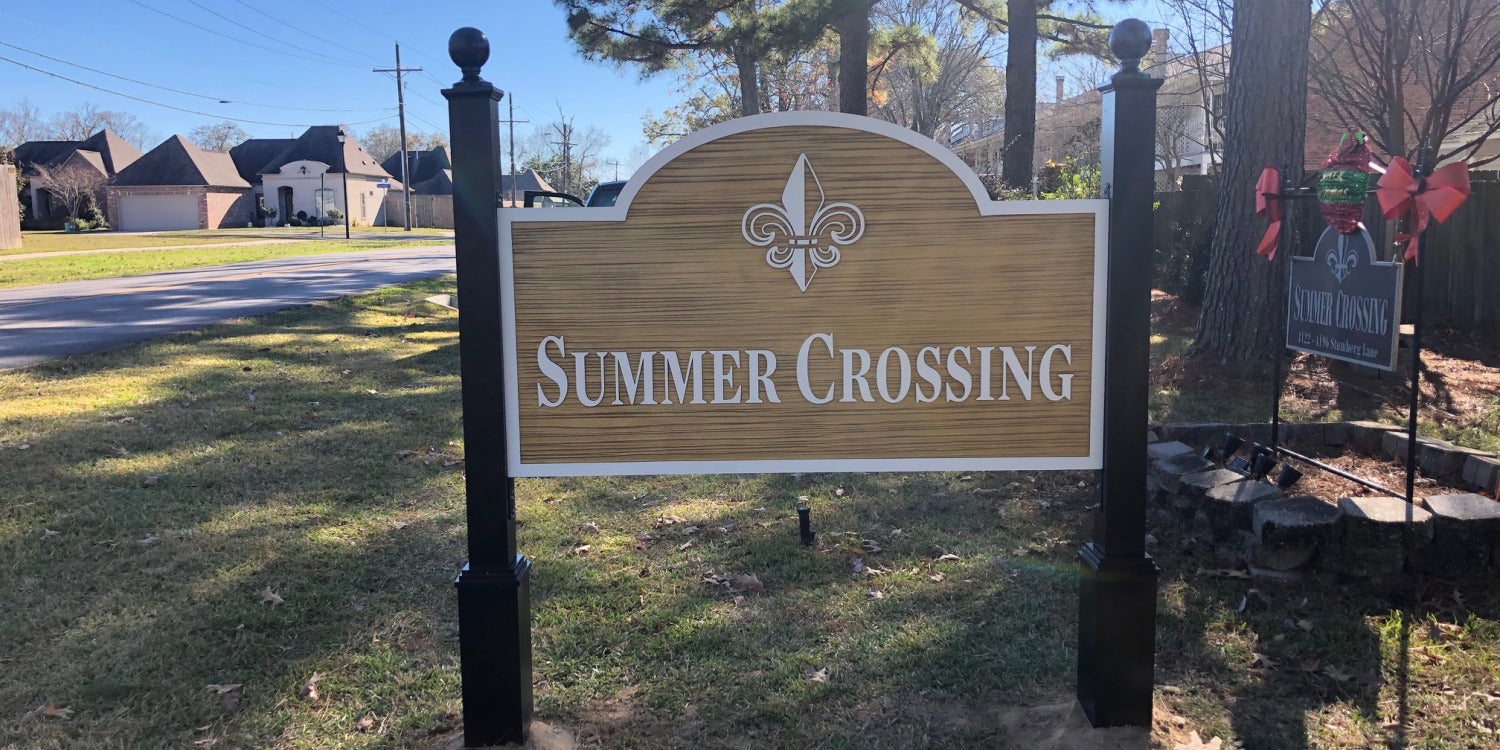 Post and Panel Signs