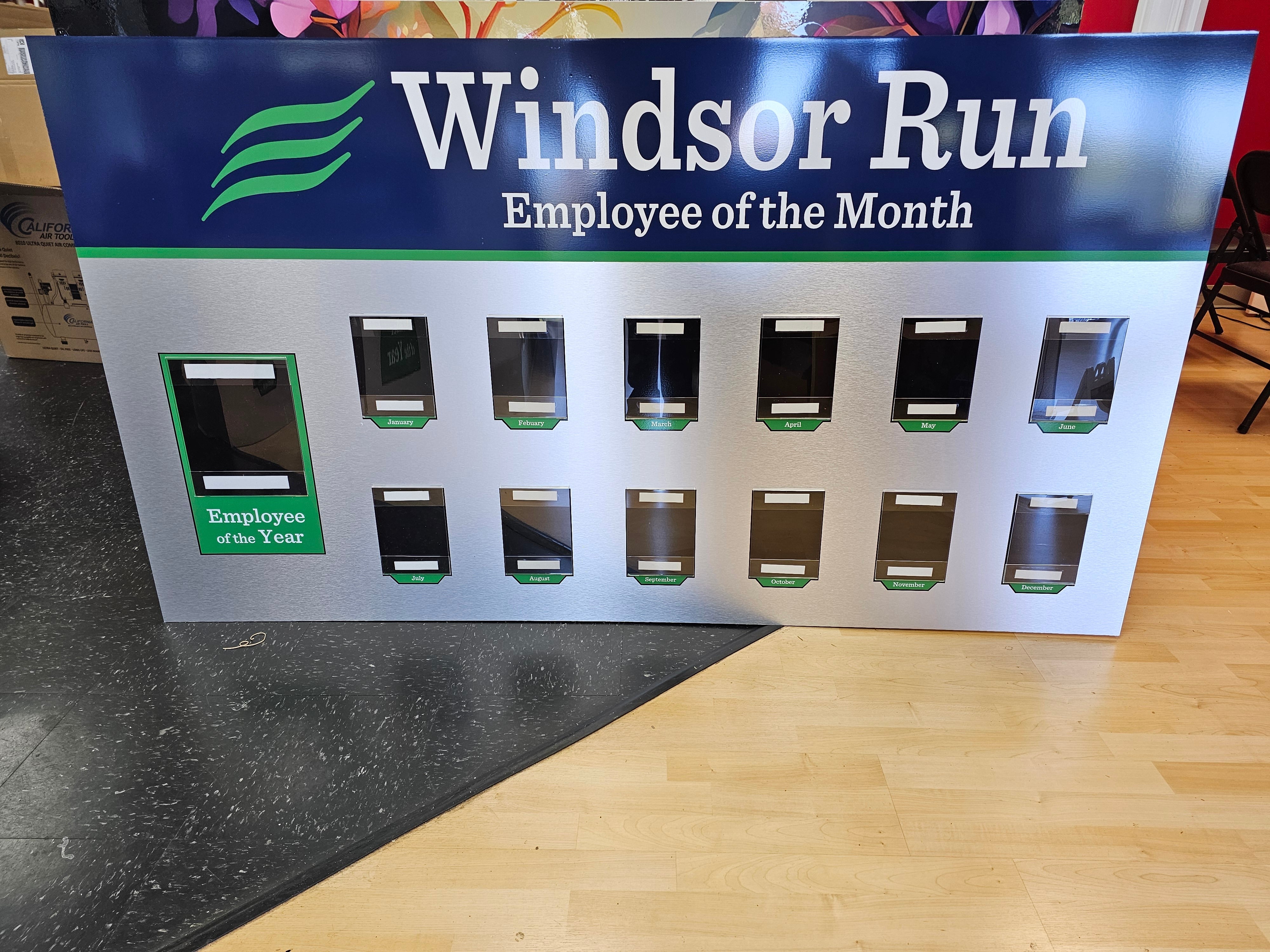 Employee of the Month Sign