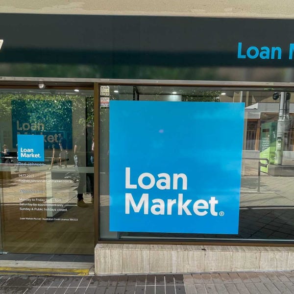 Loan Marlet Shop Front Signage