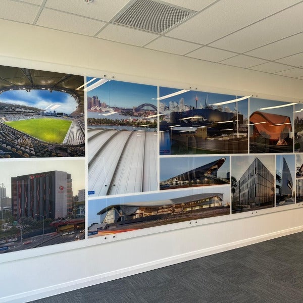 Acrylic Display Wall- By Signarama Penrith- For Kingspan
