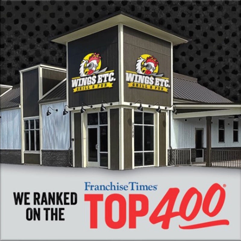 Wings Etc. Soars to New Heights on Franchise Times Top 400 - Breaking Down the Success Behind the Casual Dining Chain's Surprising Ascension Wings Etc. Soars to New Heights on Franchise Times Top 400 - Breaking Down the Success Behind the Casual Dining Chain's Surprising Ascension