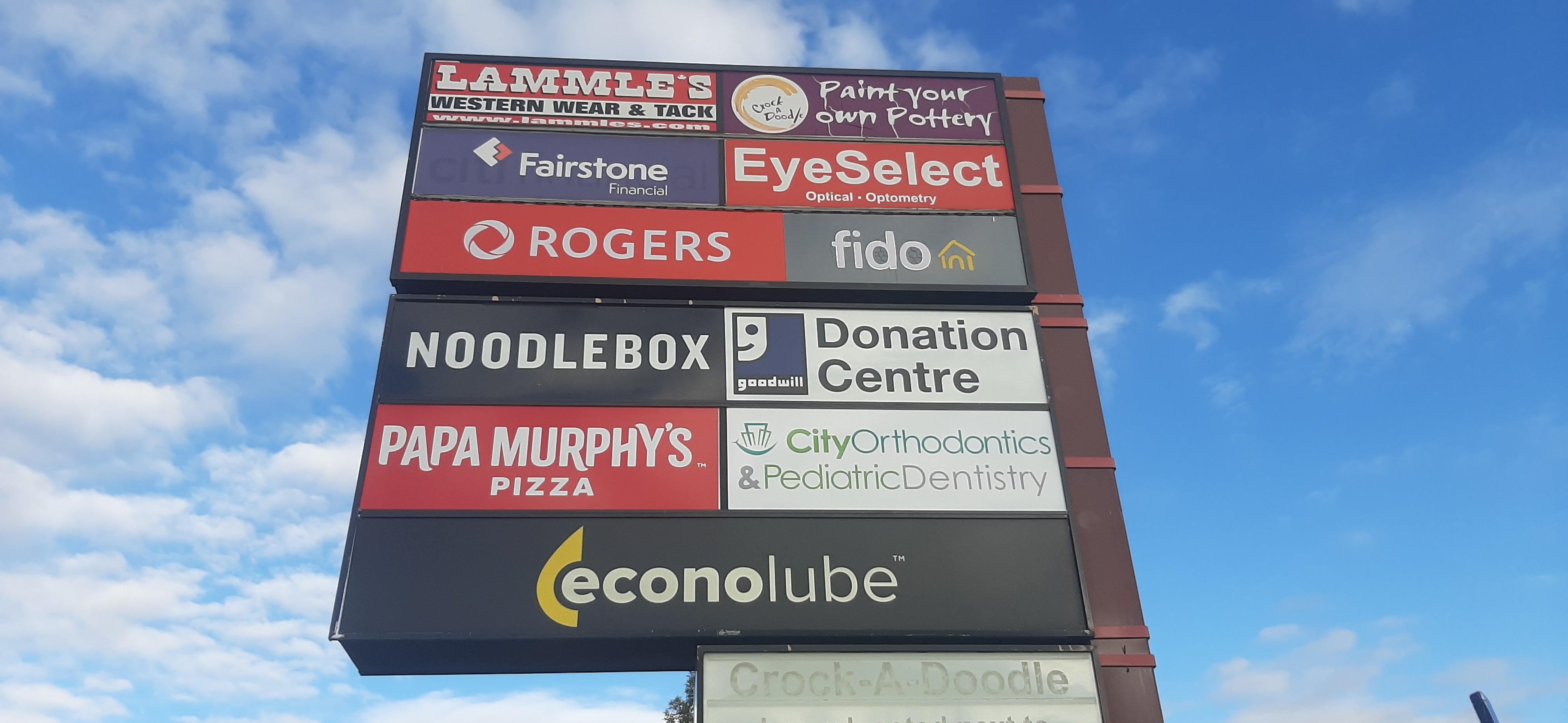 Illuminated Channel Letters & Lexan Face for Goodwill Industries of Alberta in Spruce Grove, AB