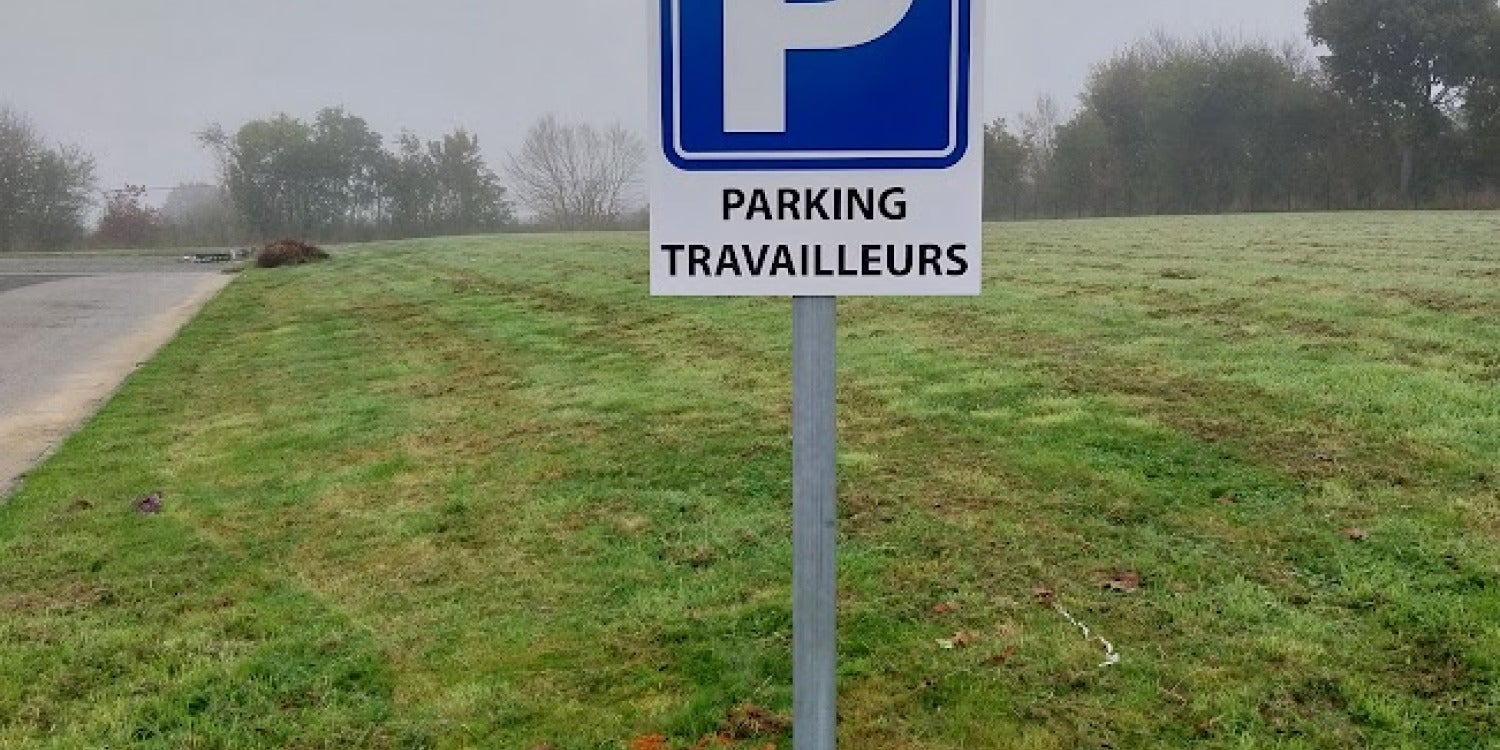 Panneau signalétique