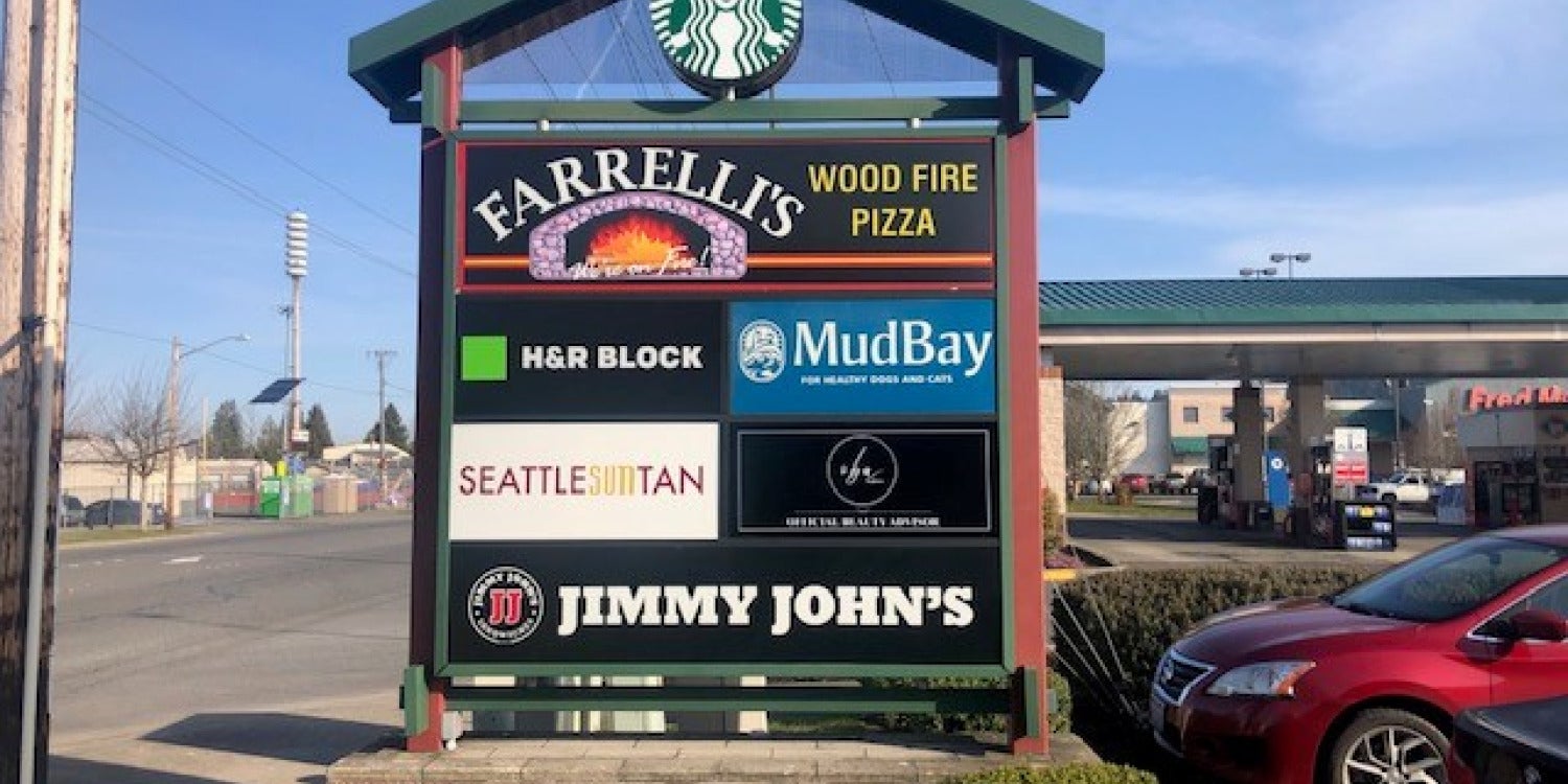 Custom Pylon Signs
