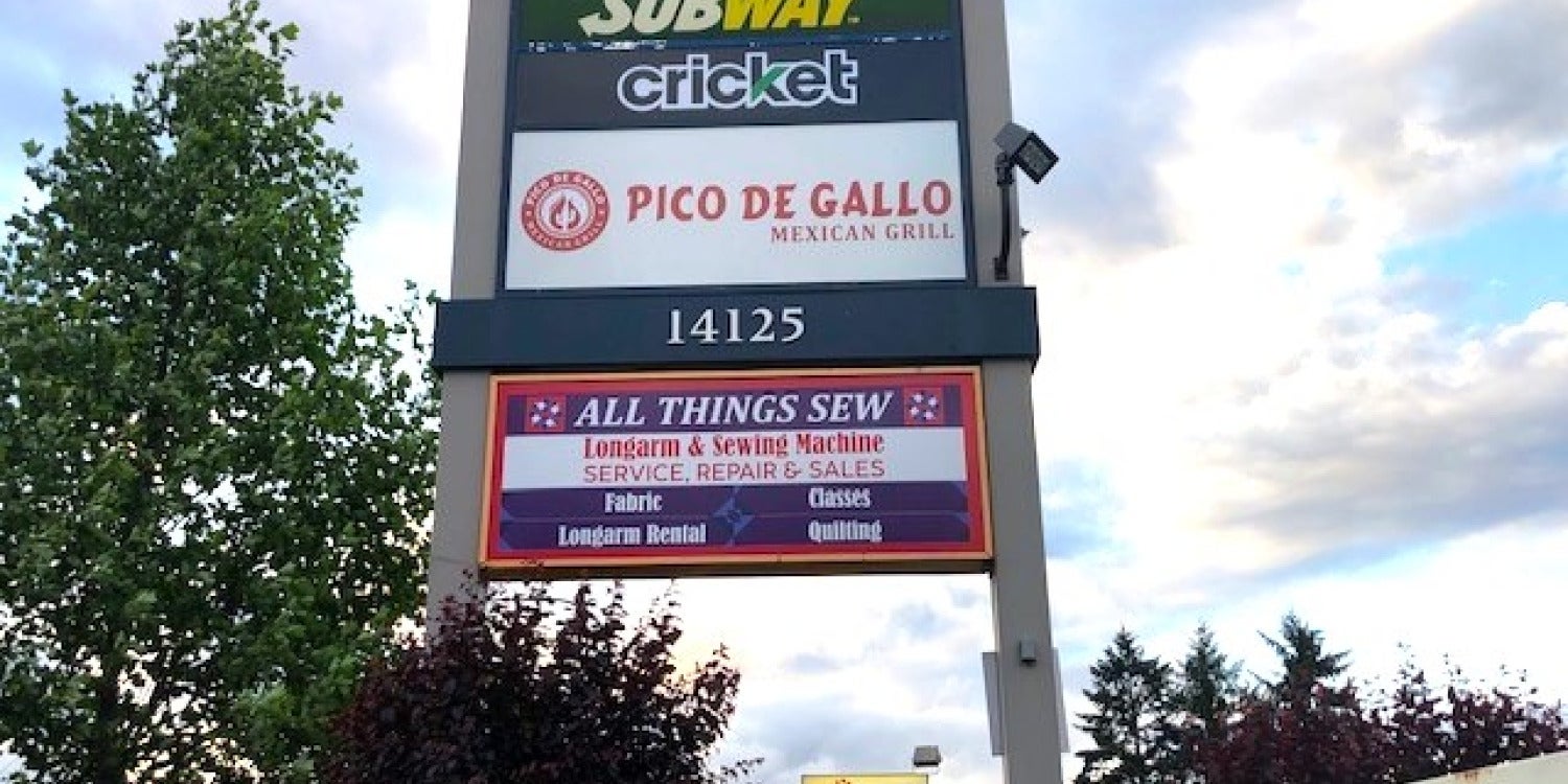 Custom Pylon Signs