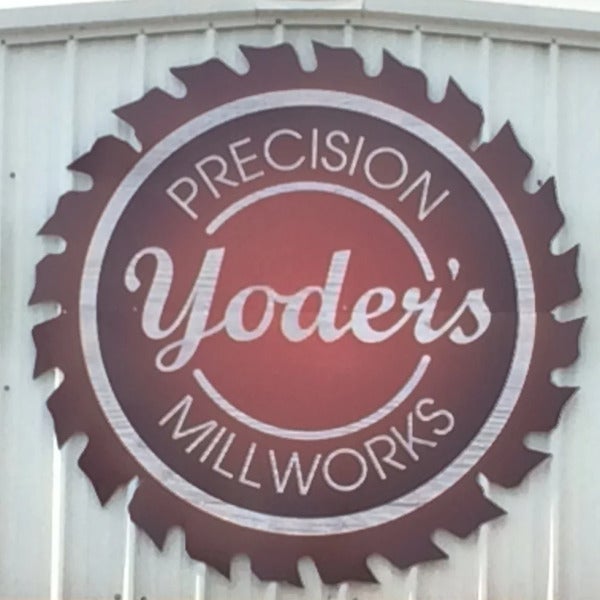 Custom Business Sign for Yoder's Precision Millwork in Screven, GA