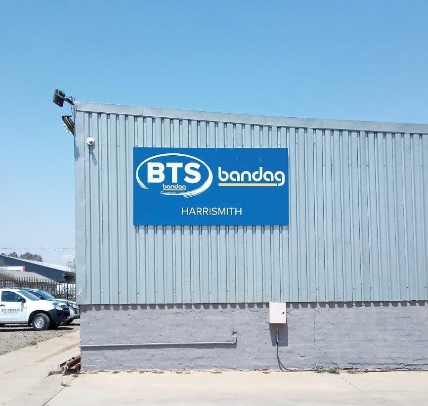 Industrial signage done for DTS