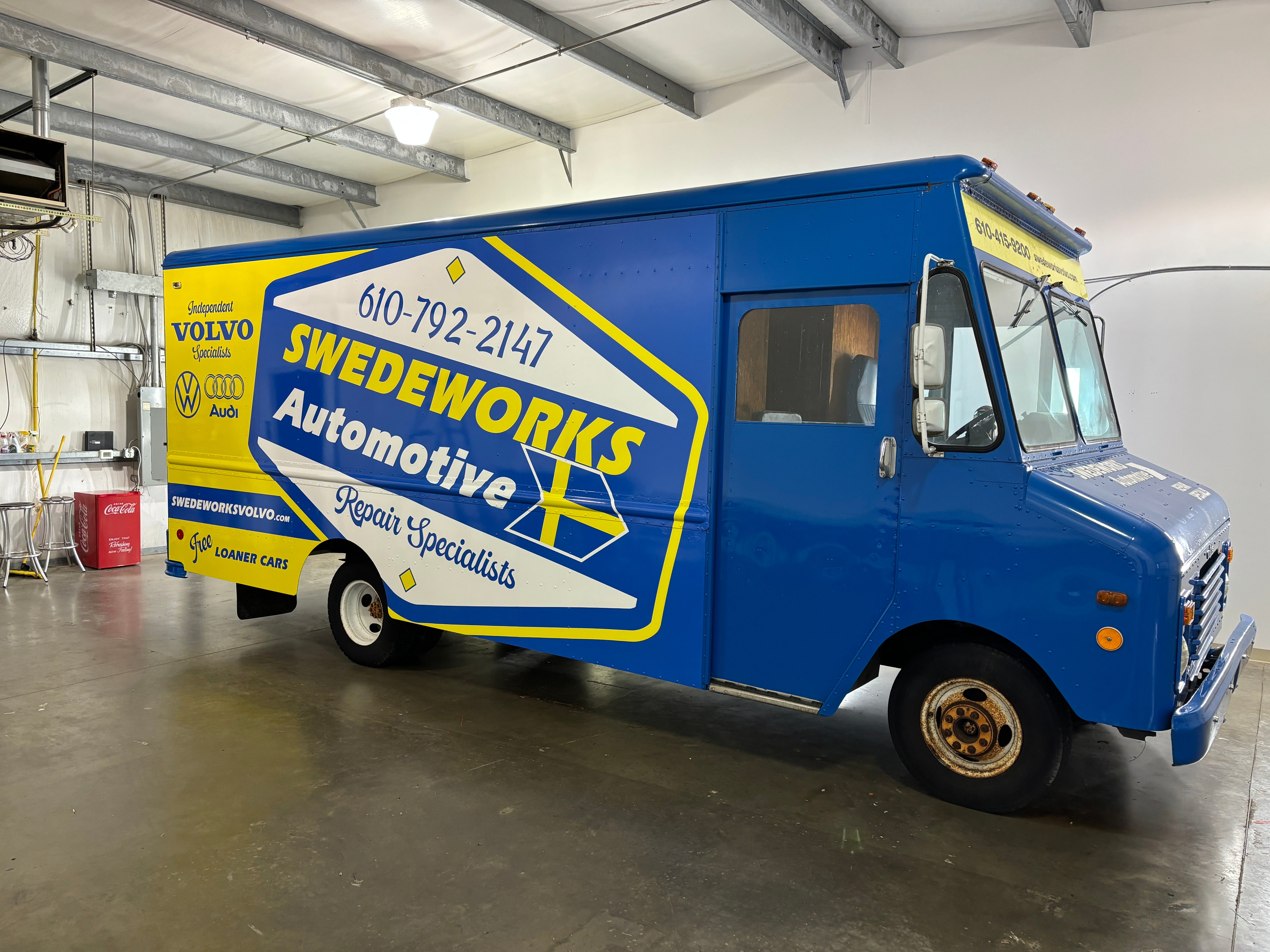 Swedeworks Automotive Truck Wrap in Spring City, PA