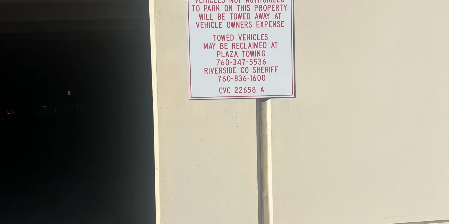 Sign Maintenance