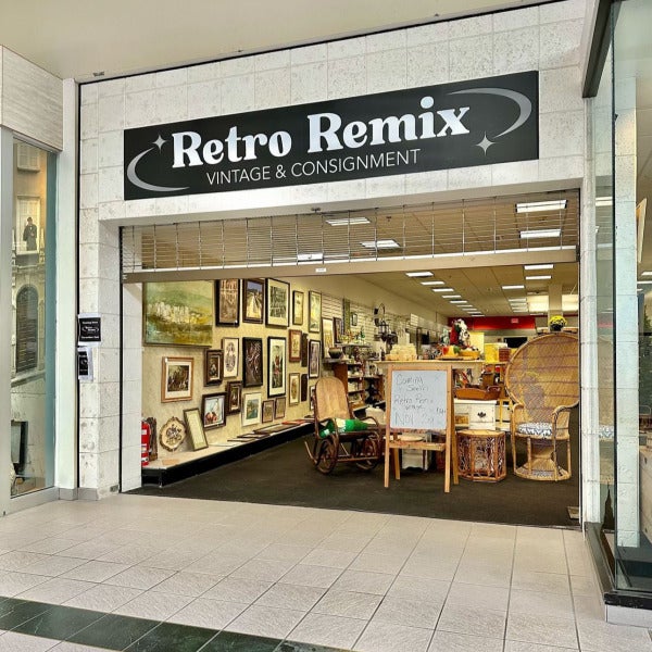 Retro Remix Store Front Sign