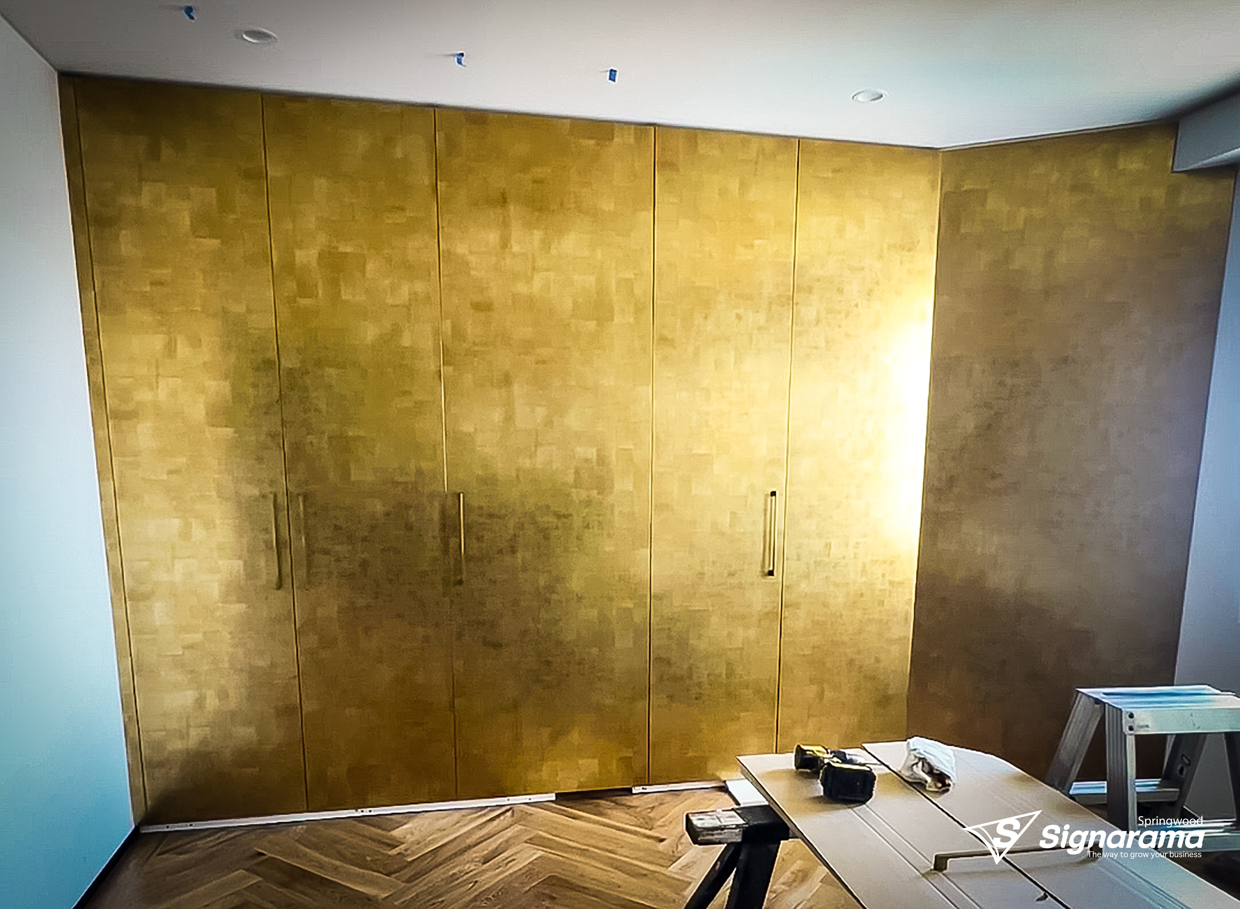 Aged Gold Vinyl