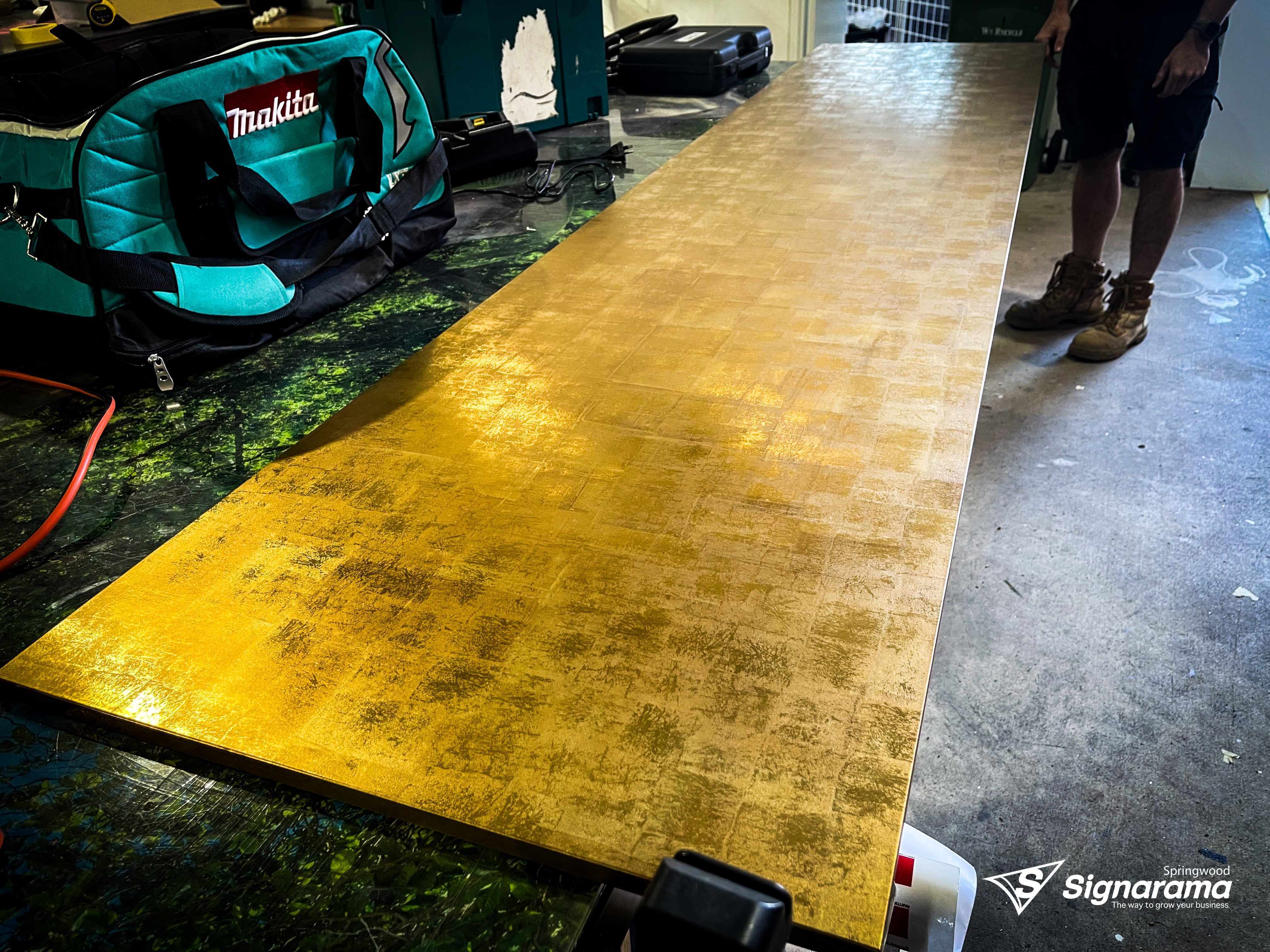 Aged Gold Vinyl
