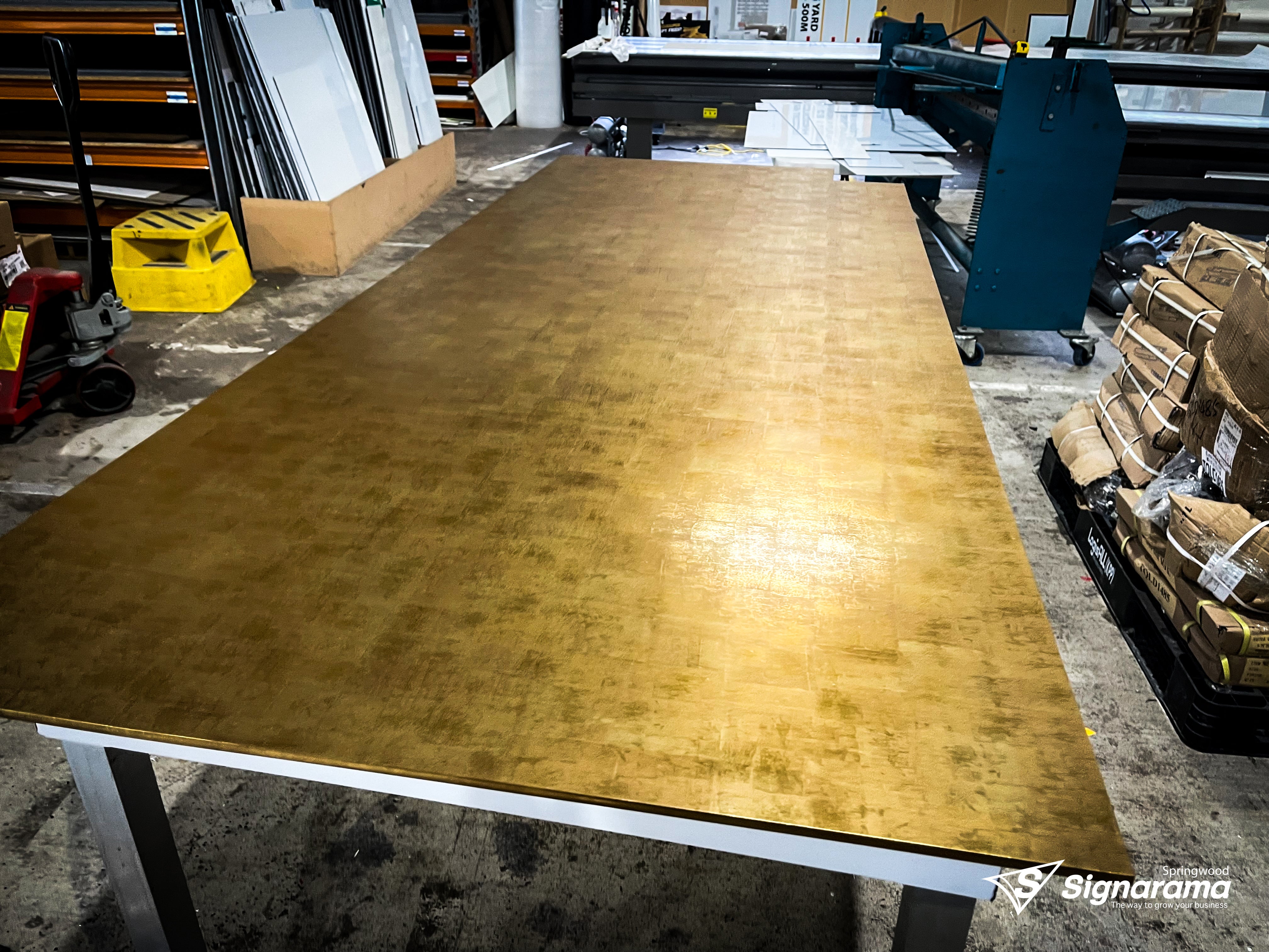 Aged Gold Vinyl
