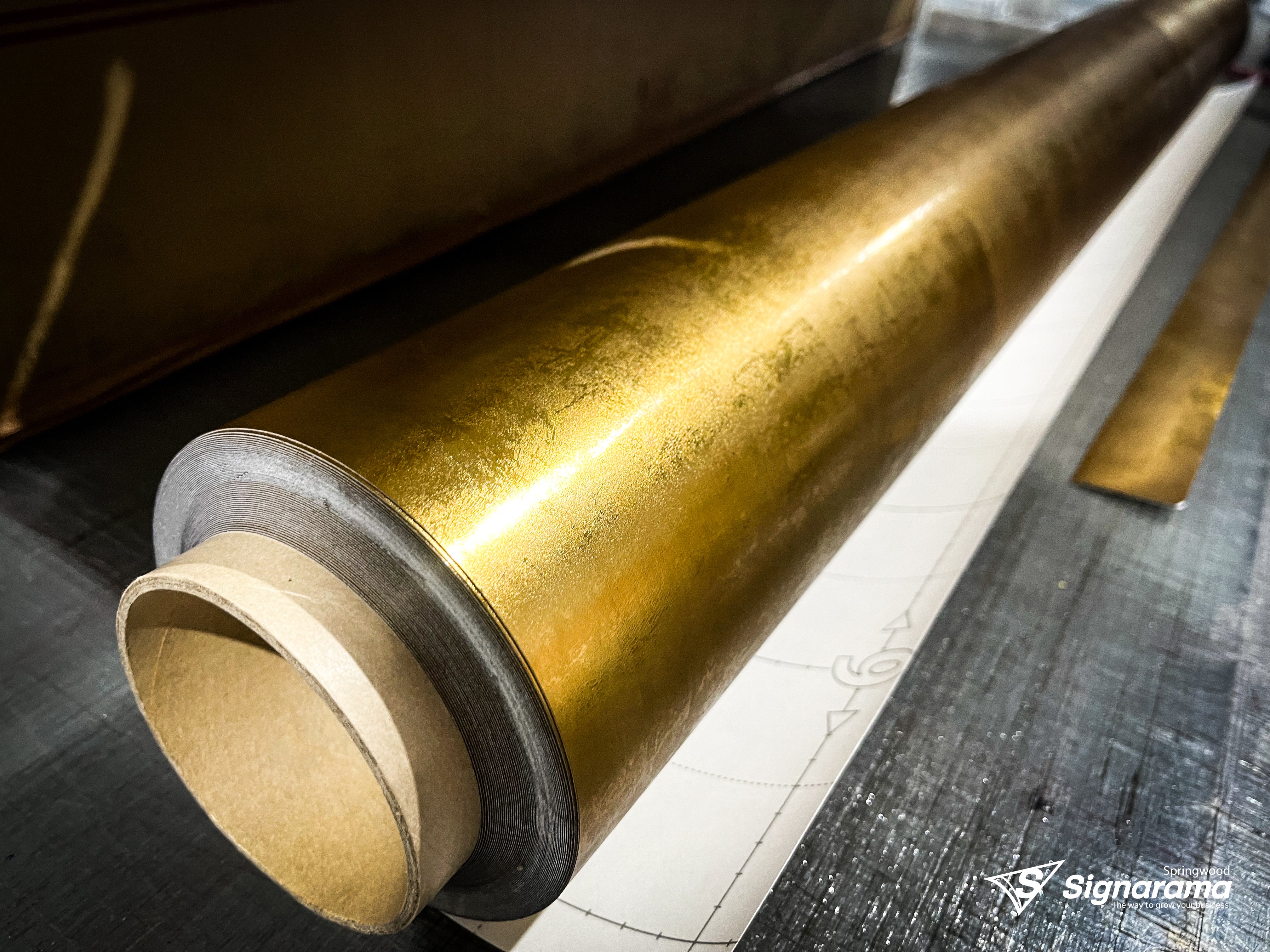 Aged Gold Vinyl