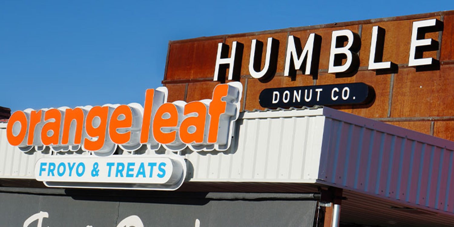 Orange Leaf and Humble Donuts Unite for a Double Dose of Deliciousness at Pharr's Newest Spot Orange Leaf and Humble Donuts Unite for a Double Dose of Deliciousness at Pharr's Newest Spot