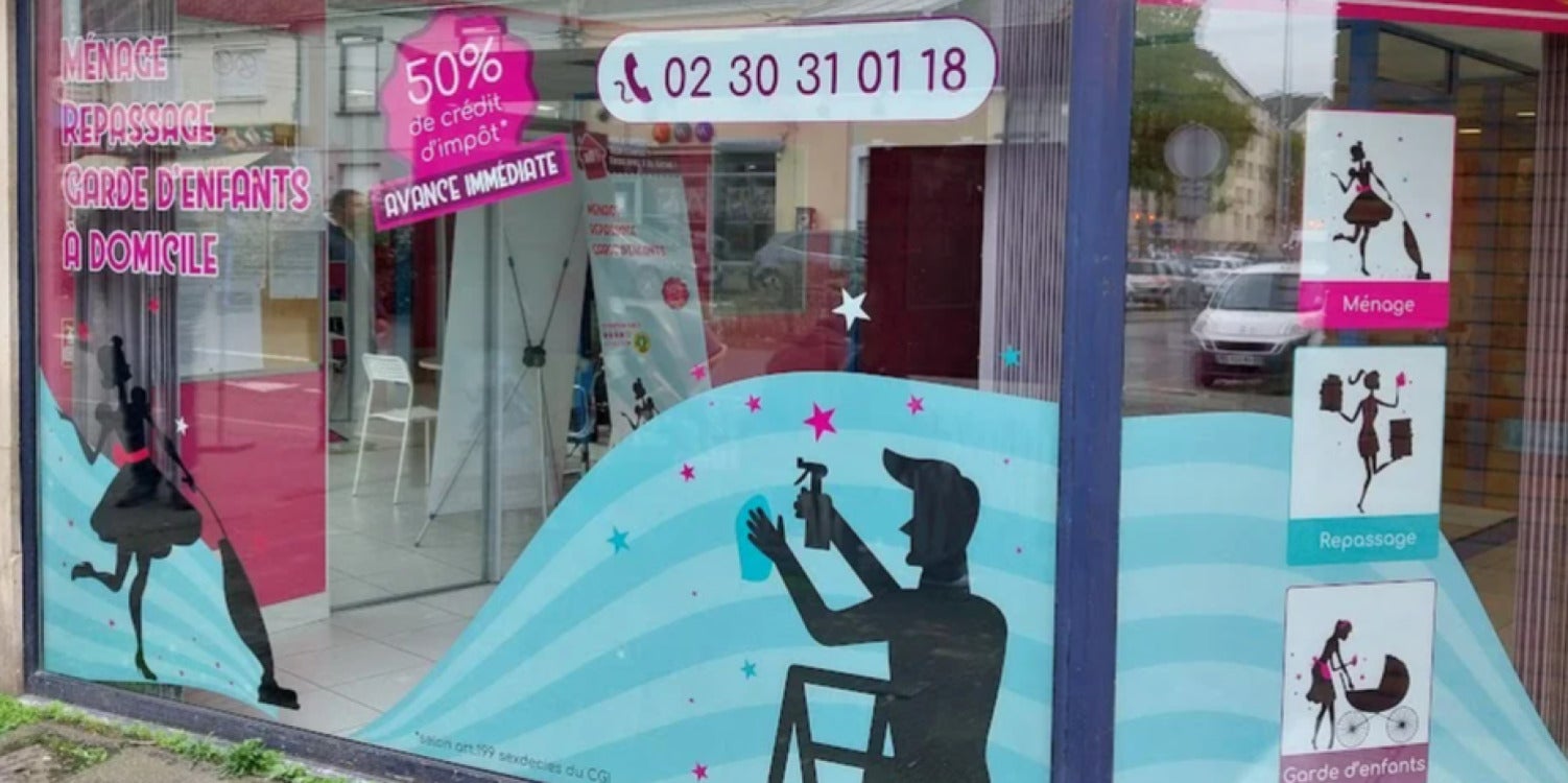 Stickers Vitrine