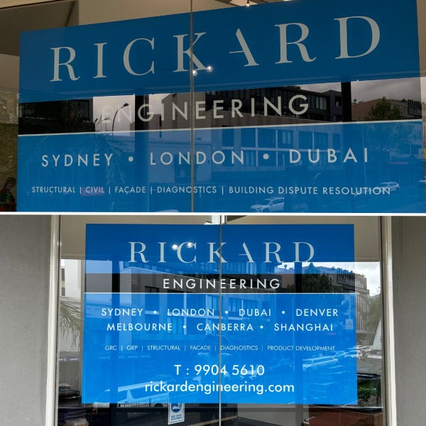 Updated Office Signage - Window Graphics, Glass Signs | Signarama North Sydney