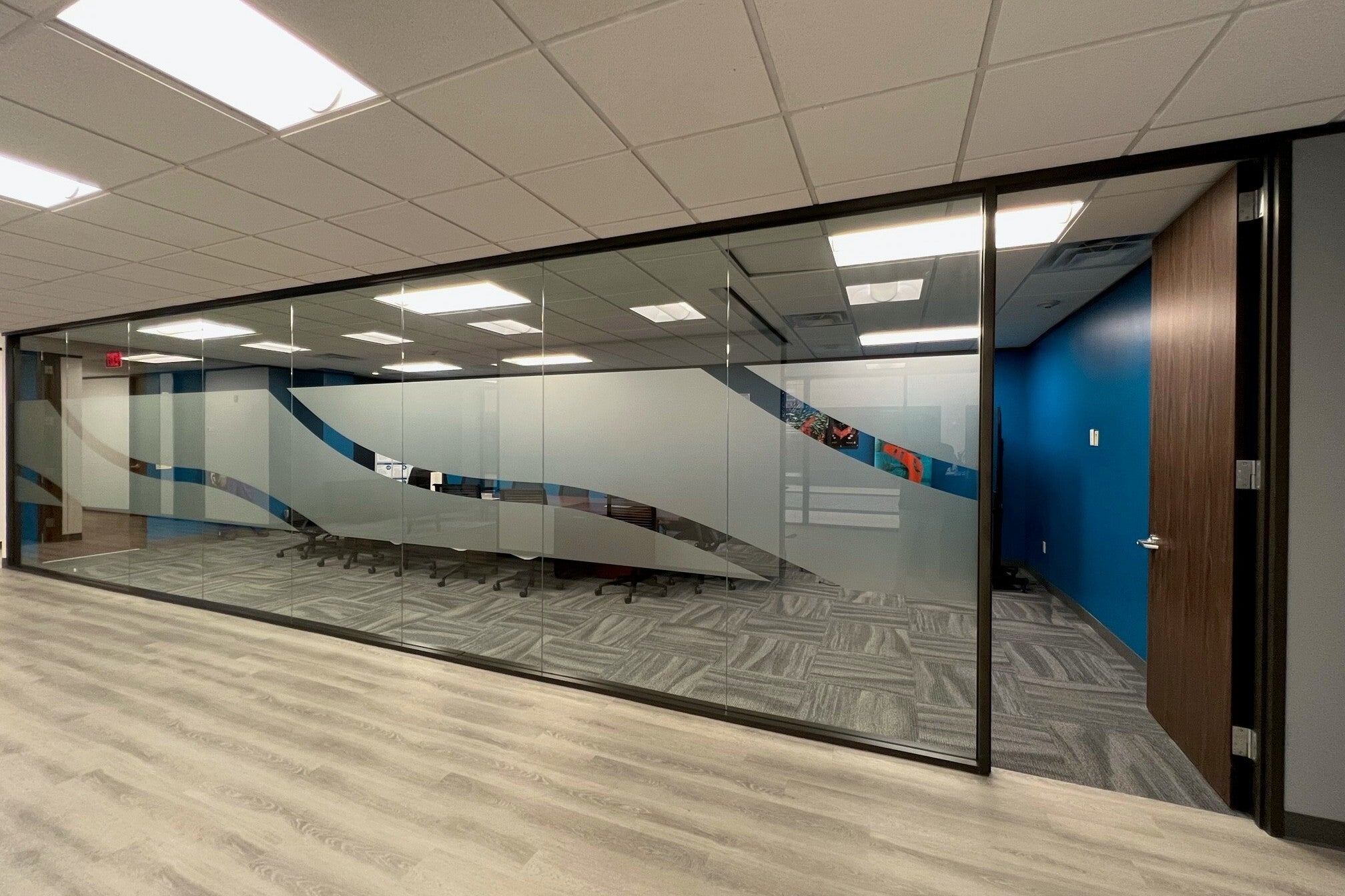 Change Your Corporate Aesthetics with Frosted Film!
