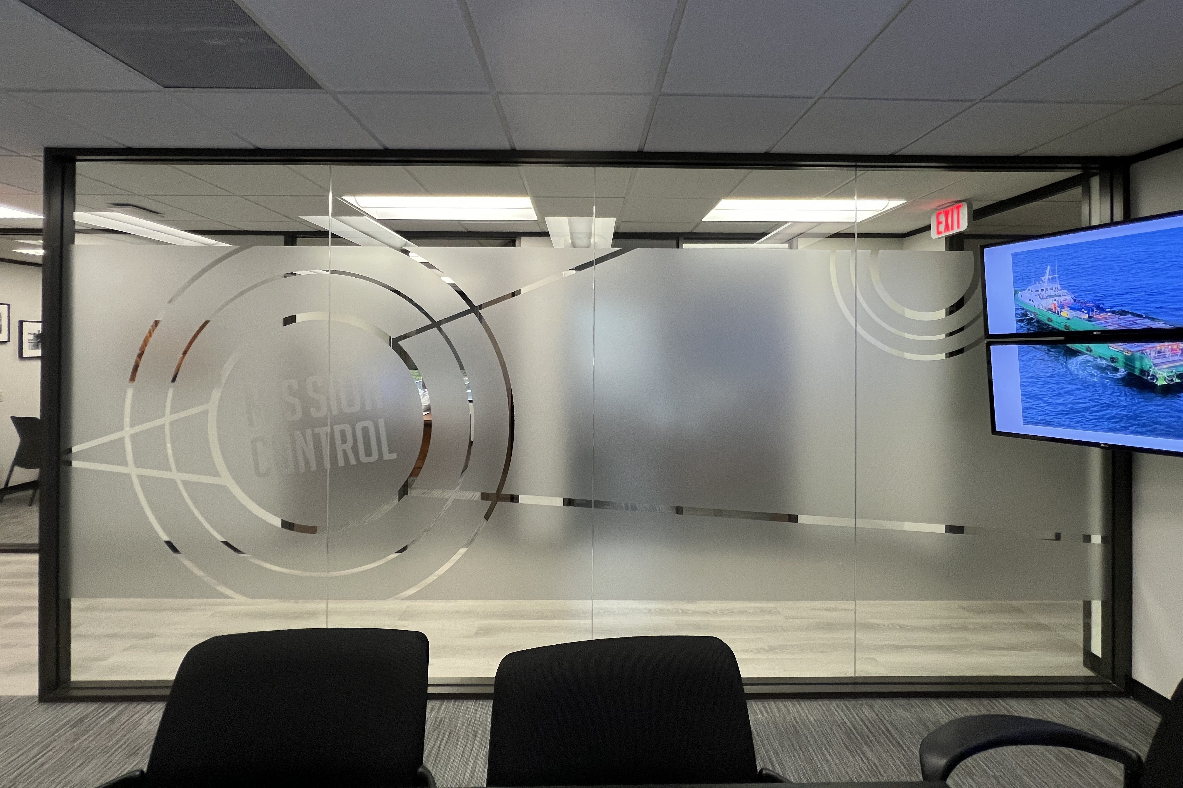 Change Your Corporate Aesthetics with Frosted Film!
